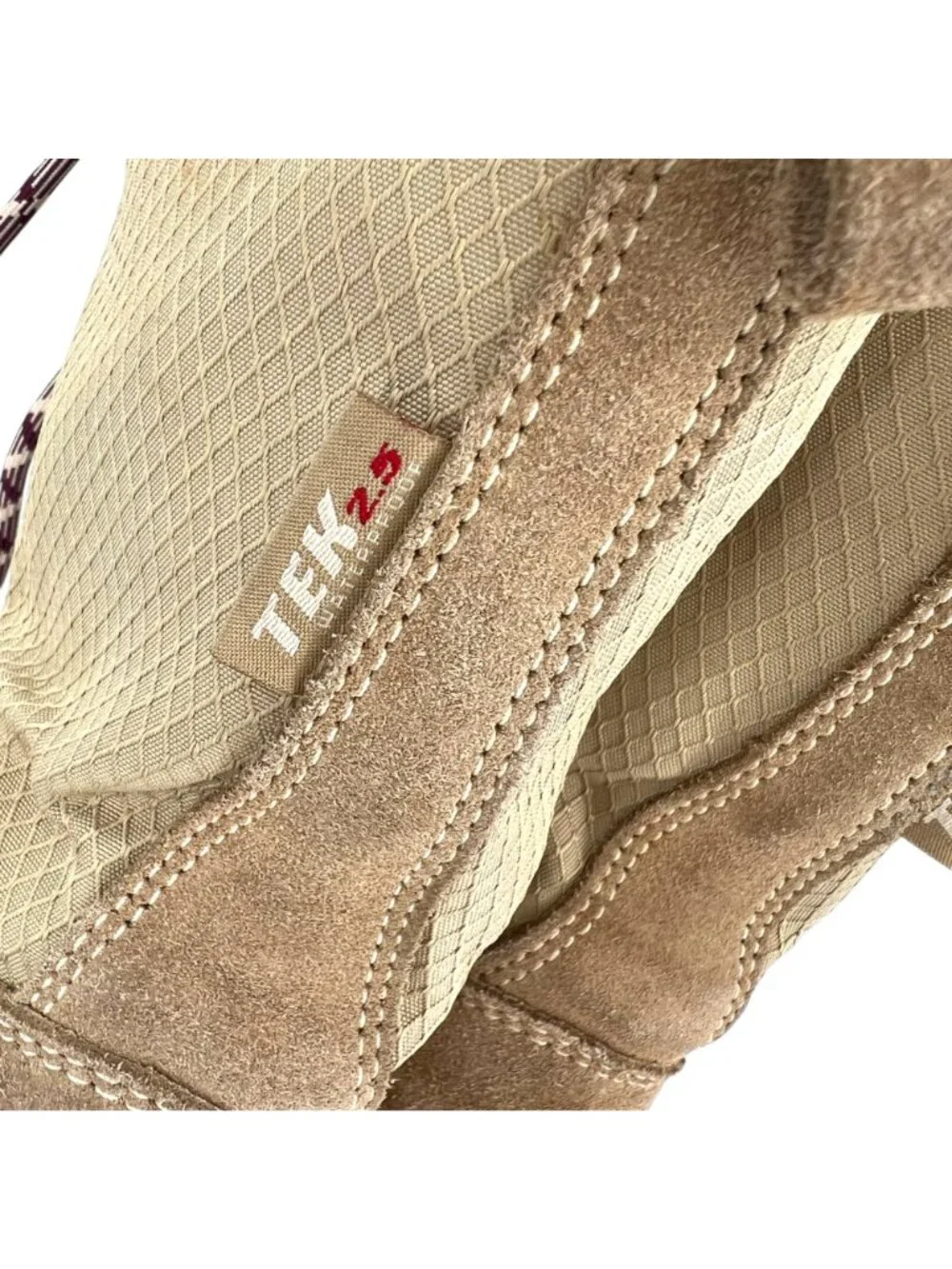L.L. Bean Kids Snow Boots Size 13 Tan Brown Waterproof Insulated Winter Boots
